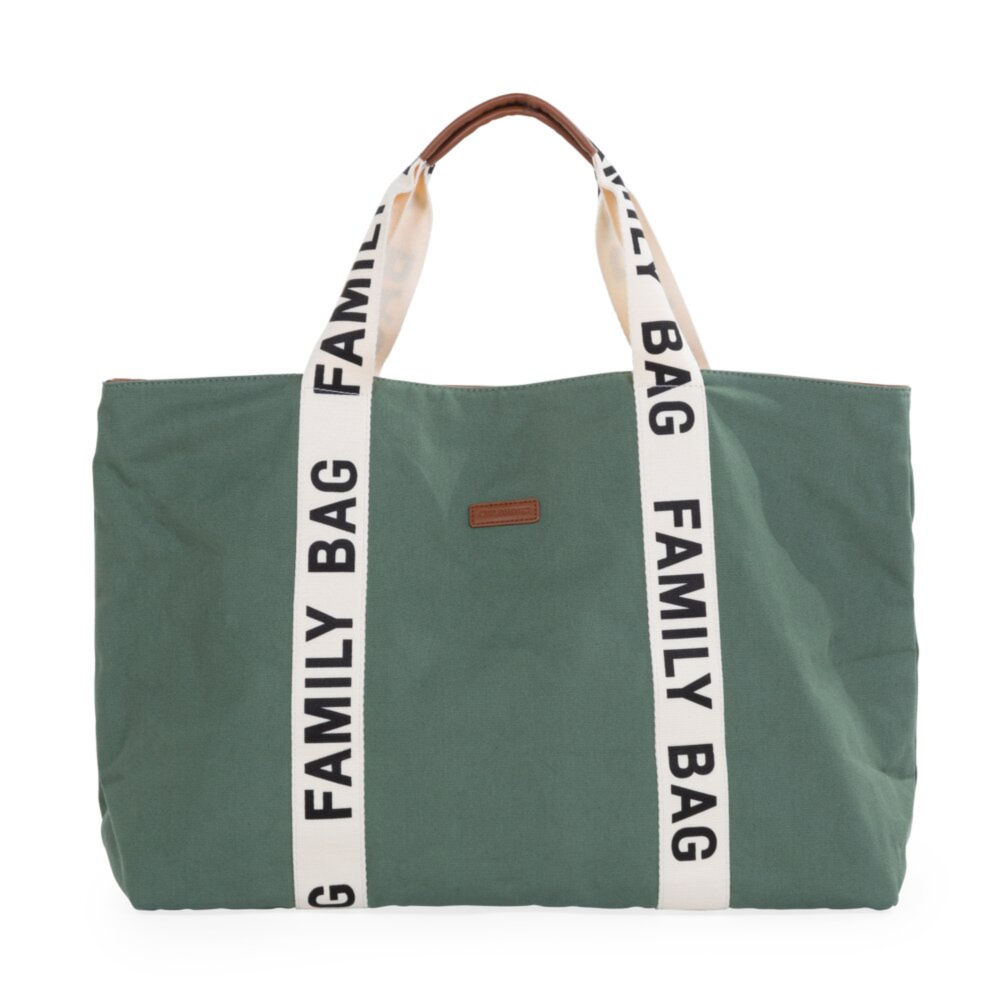 Childhome Torba Family Bag Signature Zielona - obrazek 4