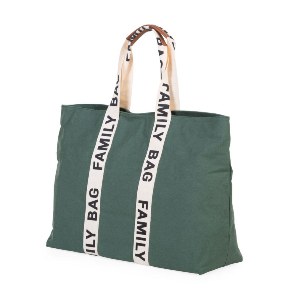 Childhome Torba Family Bag Signature Zielona - obrazek 5