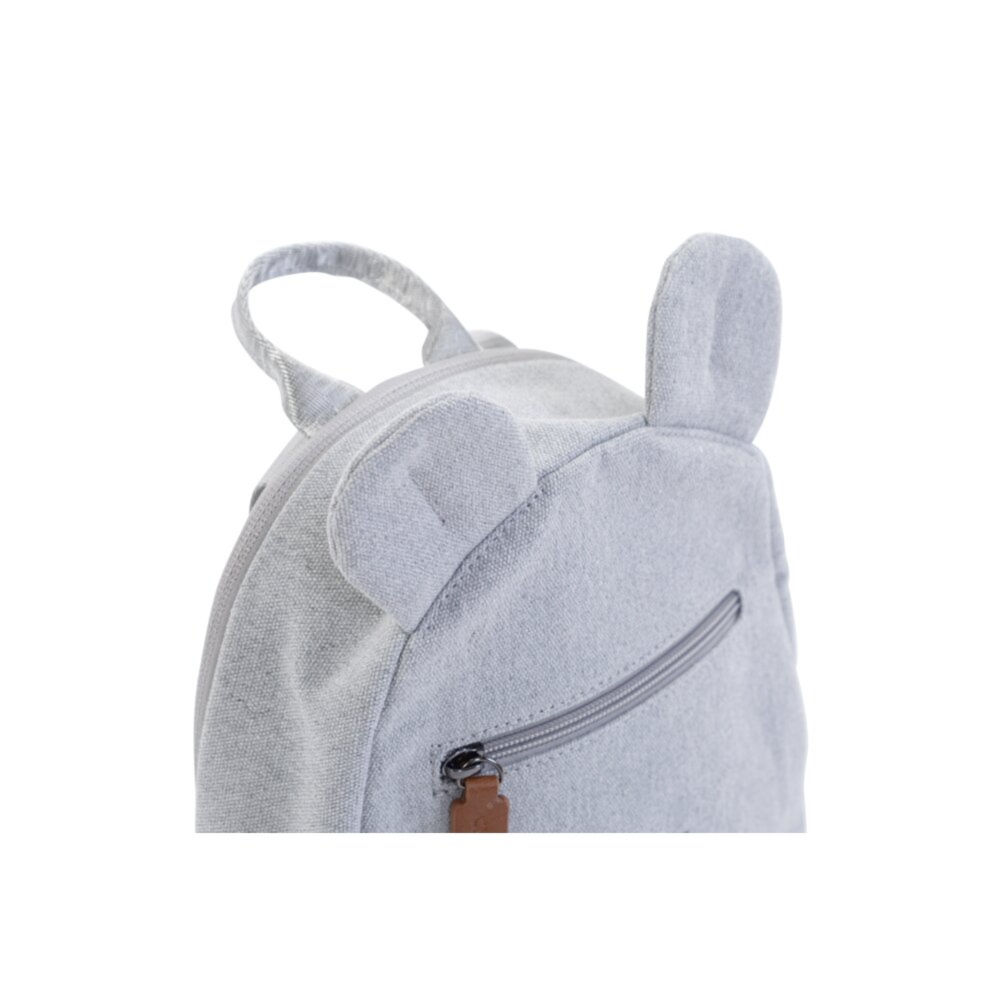 Childhome Plecak dziecięcy My First bag Kanwas Szary - obrazek 5