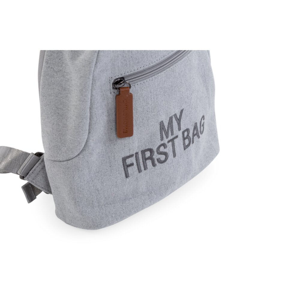 Childhome Plecak dziecięcy My First bag Kanwas Szary - obrazek 6