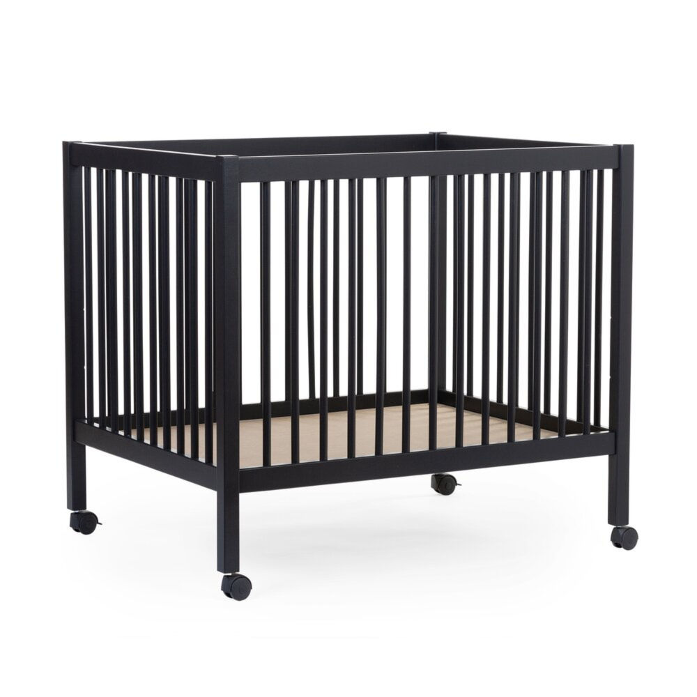 Childhome Drewniany Kojec 95 x 75 cm Black - obrazek 4
