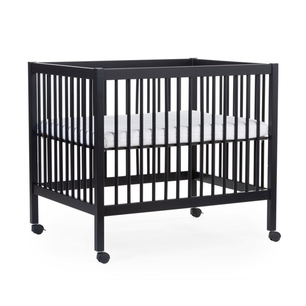 Childhome Drewniany Kojec 95 x 75 cm Black - obrazek 5