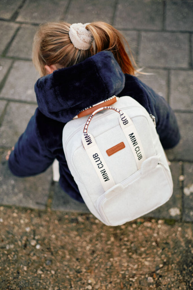 Childhome Plecak dziecięcy Mini Club Off White - obrazek 6