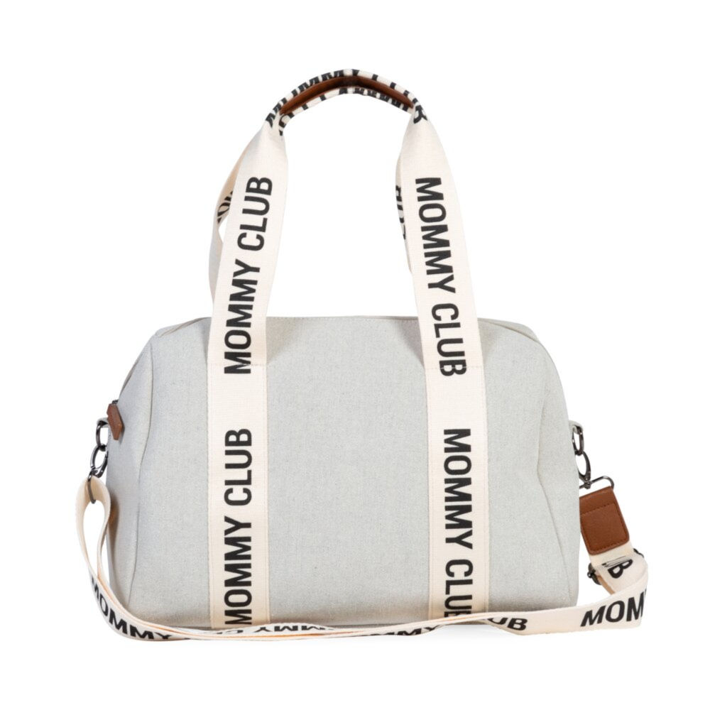 Childhome Torba do wózka Mommy Club Signature Off White - obrazek 4