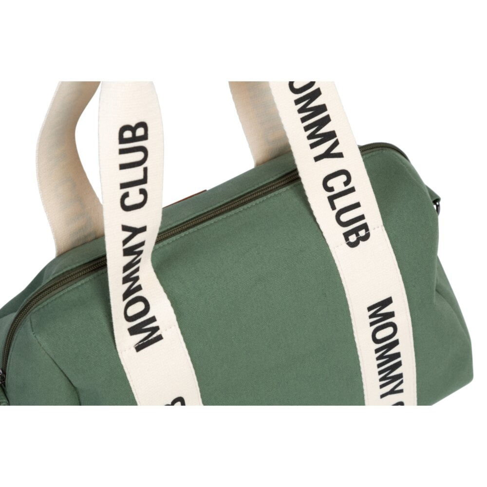 Childhome Torba do wózka Mommy Club Signature Green - obrazek 5