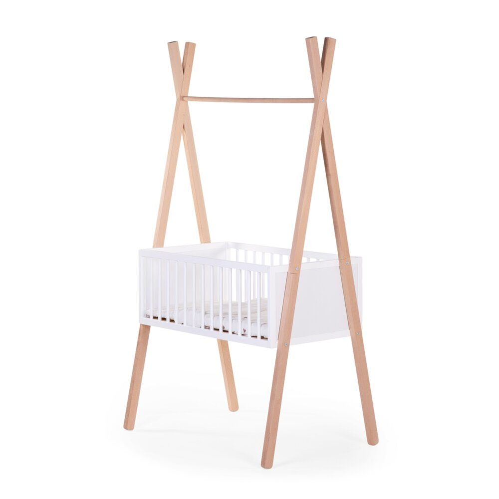 Childhome Łóżeczko Tipi 50x90 cm + Wieszak na ubrania - obrazek 4