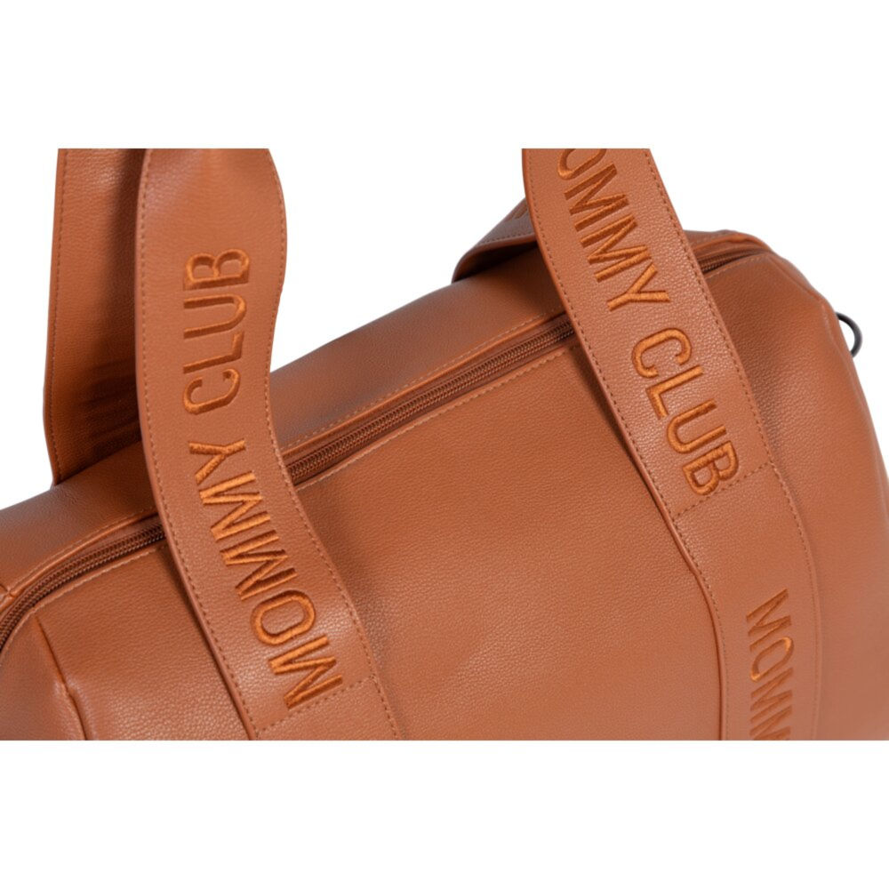 Childhome Torba do wózka Mommy Club Vegan Leather Brown - obrazek 6