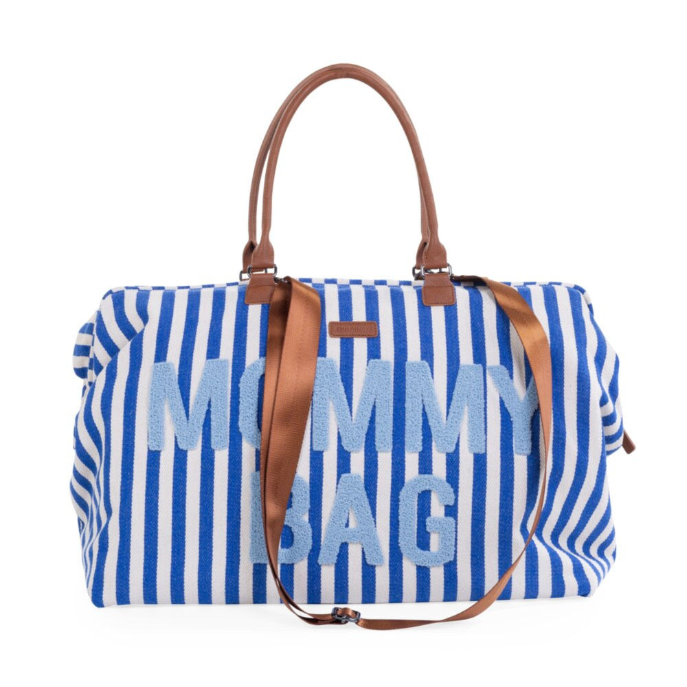 Childhome Torba Mommy Bag Electrique Blue - obrazek 6