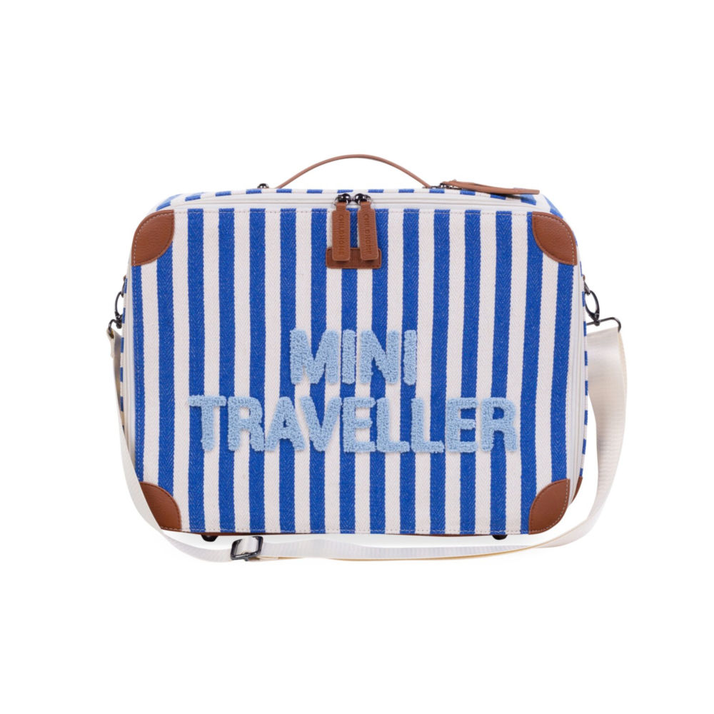 Childhome Walizka dziecięca Mini Traveller Electric Blue - obrazek 4