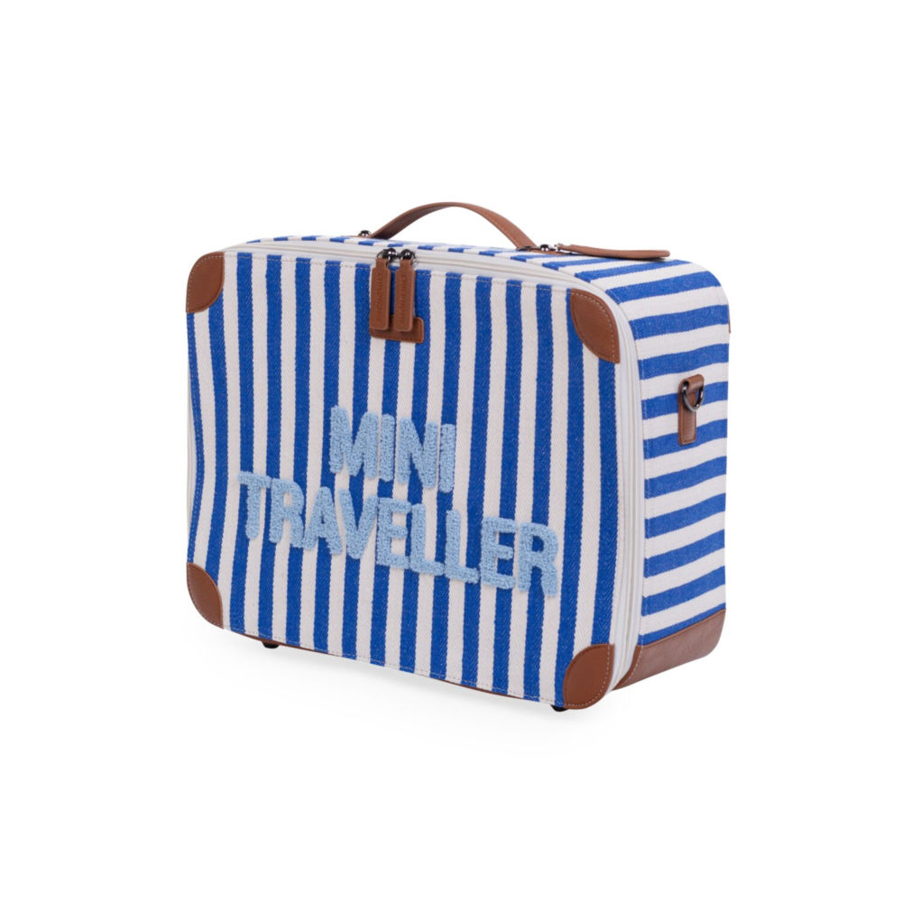 Childhome Walizka dziecięca Mini Traveller Electric Blue - obrazek 5