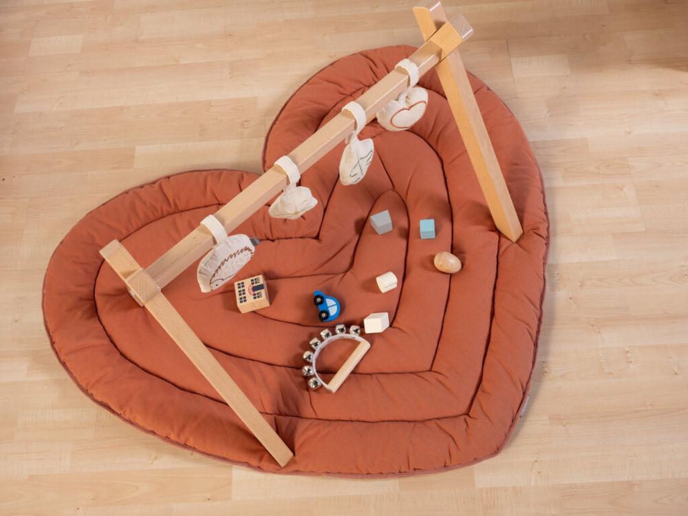Childhome Rama na zabawki Tipi Play Baby Gym Natural - obrazek 5