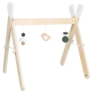 Drewniany pałąk Montessori - BABY GYM,idealny prezent na baby shower