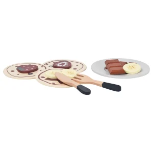Amerykański zestaw do naleśników- drewniane jedzenie, pancakes do zabawy