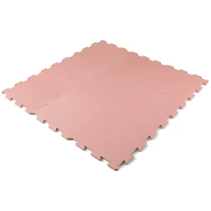 Mata do zabawy składająca się z puzzli- DUSTY PINK
