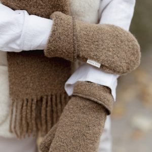 Rękawiczki damskie z jednym palcem z wełny merino Dear Sheep- KOLORY