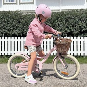 Różowy kask na rower, hulajnogę dla dziewczynki  2-6 lat marki STOY/ candy pink(46-52 cm)