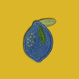 Rzep do bluz i t-shirtów Bleu Citron- Niebieska cytryna