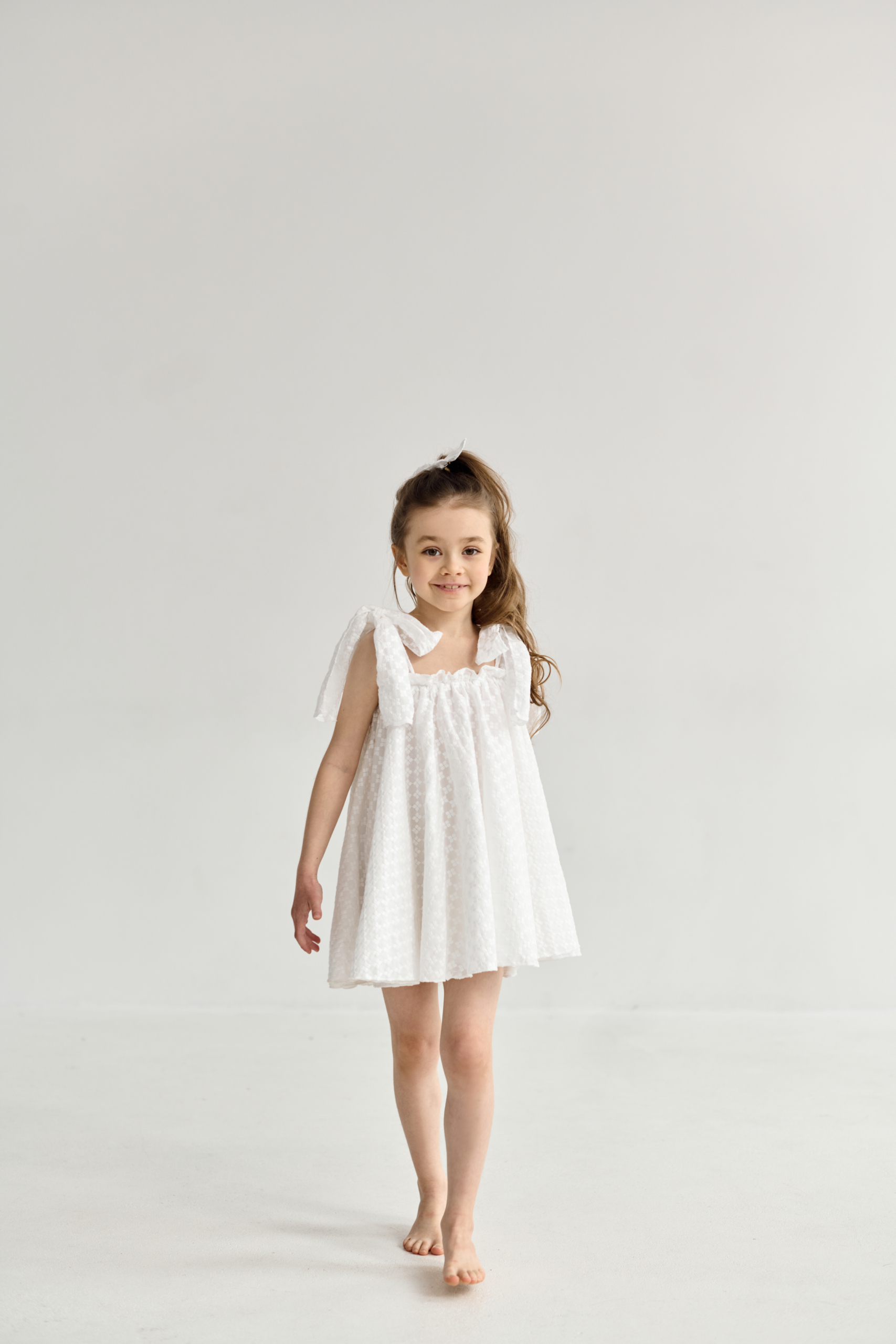 Sukienka Lilly z haftowanej bawełny - obrazek 5