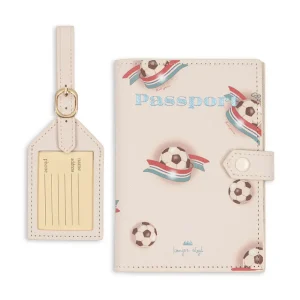 Zestaw podróżny - etui na paszport i identyfikator bagażu VOYAGE KICK IT KONGES SLOJD