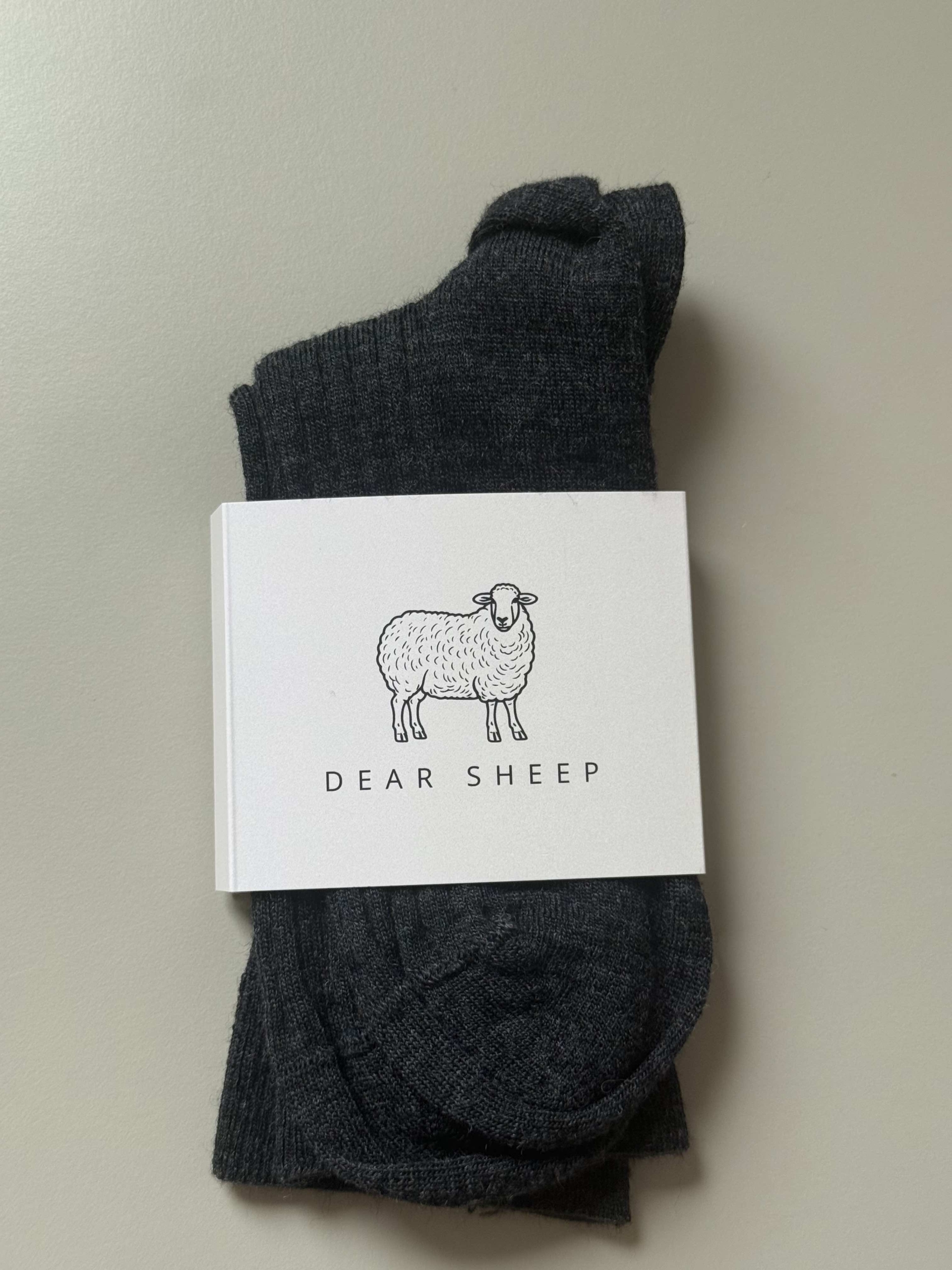Skarpetki damskie z wełny merynosa, ( Merino 90%) od Dear Sheep 36-43 ( beż, krem,bordo,czarny,szary) - obrazek 10